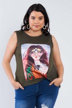 Women&#39;s Plus Size Shady Girl Graphic Top - $11.40