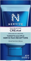 Nervive Nerve Care, Pain Relieving Cream, Max Strength Non-Greasy Topical Pain R - £21.52 GBP