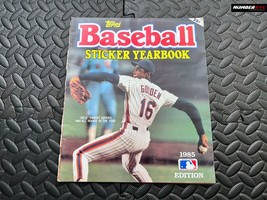 Vintage 1985 Topps MLB Sticker Yearbook Dr. K/Dwight Gooden Good Condition Book - £15.48 GBP