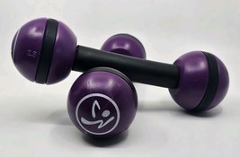 Set of (2) Zumba Toning Stick Weights Purple 2.5lbs (5lbs TOTAL) - $34.71 CAD