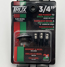 TRUX TLED-BX3RG 3/4&quot; 2 Diode Red Marker to Green Auxiliary LED Light - £9.90 GBP