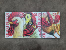 Manga : Rooster Fighter Volume 1-3 Comic Book ENGLISH VERSION New DHL EX... - $90.70