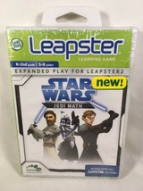 Star Wars Jedi Math LeapFrog Leapster 2 Learning Game K-2nd Grade 5-8 Ye... - $8.00