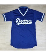 Vintage Majestic Los Angeles Dodgers Blue Jersey Embroidered #15 Size Small - €42,39 EUR