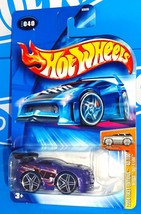 Hot Wheels 2004 First Editions #40 Blings Out-A-Line Mtflk Purple w/ PR5s - $5.00