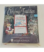 Designs For the Needle Christmas Tradition Greetings Card Holder Kit Emb... - $7.91