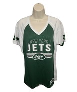 Majestic Fan Fashion New York Jets Womens Large Green &amp; White Jersey - €19,11 EUR