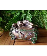 Casket Decorative Box Lying Woman Art Veronese Bronze Decor Resin Female... - £106.54 GBP