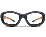 Rec Brille Athletisch Brille Rahmen SLAM 643 Poliert Blau Orange Wrap 52... - $50.91