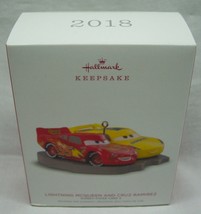 Disney Cars 3 Lightining Mcqueen And Cruz Hallmark Keepsake Christmas Ornament - $19.80