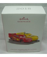 Disney CARS 3 LIGHTINING MCQUEEN and CRUZ Hallmark Keepsake CHRISTMAS OR... - $27.16 CAD