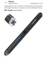 【Upgraded】 Dual Arc Electric Candle Lighter General Packaging, Obsidian ... - €10,10 EUR 【Upgraded】 Dual Arc Electric Candle Lighter General Packaging, Obsidian ... - €10,10 EUR