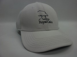 Royal Oaks Callaway Golf Hat White Hook Loop Baseball Cap - £15.79 GBP