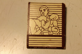 Vintage Boxing Advertising Match Book Brown Bomber - £15.14 GBP