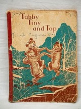 Old Vintage 1940 Tubby Tiny &amp; Top Paperback Book by Daisy Brown Lyons &amp; Carnahan - £7.03 GBP