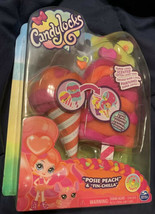 Candylocks Posie Peach &amp; Fin-Chilla Chinchilla surprise scented Doll &amp; P... - $13.99