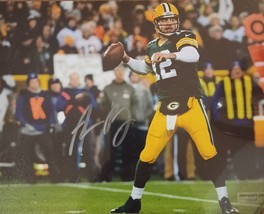 Aaron Rodgers Signed Autographed 8x10 Photograph Auto Color Photo Packers QB COA - £103.61 GBP