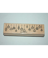 Stampin&#39; Up! Ornament Border Mounted Rubber Stamp - Christmas Border Stamp - $34.27 CAD