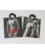 ABERCROMBIE &amp; FITCH  LOT OF 2 LARGE SIZE PAPER BAG,PRE-OWNER, COLLECTORS... - $33.63 CAD