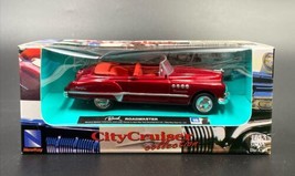New-Ray City Cruiser 1949 Red Convertible Buick Roadmaster 1/43 Die Cast - £8.21 GBP