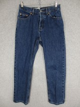 GAP Women&#39;s Blue Jeans Low Rise Ankle Size 2 Button Fly Medium Wash Vintage - £20.19 GBP