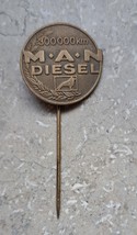 Old Pin Mileage 300,000 Miles Man Diesel -show original titleOriginal Te... - $15.71