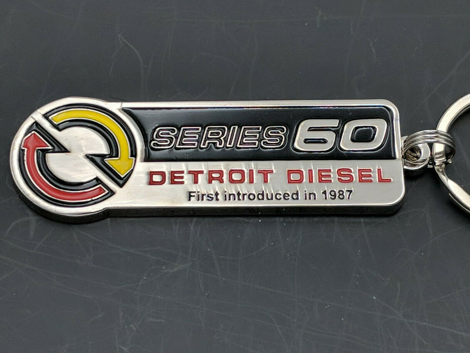 Detroit Diesel Series 60 Emblem Keychain/Backpack Jewelry...(i5)..