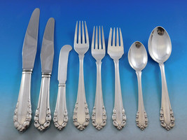 Lily of the Valley by Georg Jensen Sterling Silver Flatware Set Service 96 pcs - £11,729.97 GBP