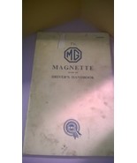 The MG Magnette Mark III Driver&#39;s Handbook (Third Edition) - $34.12 CAD