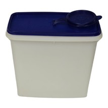 VTG Tupperware Cereal Keeper 469-1 w/Lid Blue Retro Tupperware Kitchen Container - £6.75 GBP