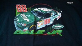 #88 Dale Jr. Amp Energy Black Graphic SS Tee - Mens XL - 100% Preshrunk Cotton - £11.76 GBP