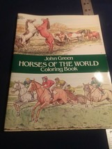 Horses of the,World Coloring Book by John Green, Coloring Books - £2.22 GBP