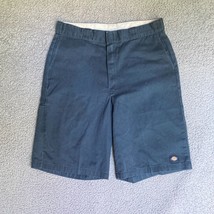 VINTAGE Dickies Work Short Men 38 Blue Relaxed Skater Casual Chino Utility 38x12 - £15.31 GBP
