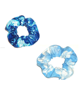 Hair Scrunchie Clouds Moons Fabric Ponytail Holder Ties Scrunchies by Sh... - £5.96 GBP+