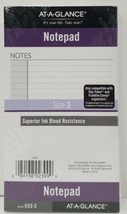 AT-A-GLANCE Day Runner Notepad, Topbound, Portable Size, 3 3/4" x 6 3/4 - $13.85