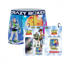 Crazy Boxers Toy Story Outer Space Boxer Briefs Multi-Color - £17.54 GBP