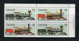 Canada  -  SC#1037a  Imprint  UR Mint NH  - 32 cent  Canadian Locomotives issue - £1.03 GBP