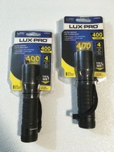 Two (2) LUX-PRO 400 Lumen ULTRA-BRIGHT 4 Mode Led Aaa Flashlights ~ LP600V2 - $40.84