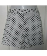 Tommy Hilfiger Shorts Size 16 White with black polka dots 97% Cotton - £12.60 GBP