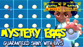  Pokemon Mystery Eggs | Shiny Pokemon Eggs 6IVS | Pick Any 6 Eggs ✅ - £3.51 GBP