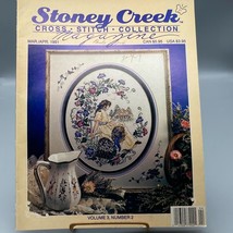 Vintage Craft Patterns, Stoney Creek Cross Stitch Collection Magazine March - $11.65