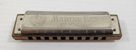 JJ) Vintage M Hohner Marine Band Harmonica Musical Instrument Made in Ge... - $14.84