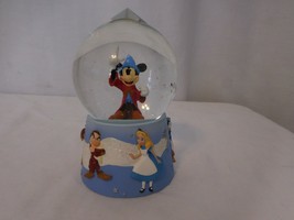 Disney Store Mickey Mouse Wizard Snow Globe Fantasia Sorcerer&#39;s Apprentice - £20.58 GBP