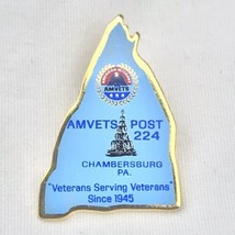 Chambersburg Pa Amvets Post 224 Pin - £7.84 GBP