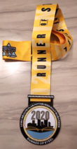 2020 Pittsburgh Half Marathon Run Race Finisher Medal Runner of Steel UPMC - £19.74 GBP