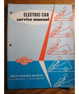 1963 1964 1965 Harley Davidson Electric Car Golf Cart Service Manual, Orig - £42.83 GBP
