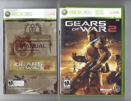 Gears Of War 2 Xbox 360 video Game CIB - £15.26 GBP
