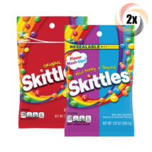 2x Bags Skittles Variety Flavor Bite Size Candies | 7.2oz | Mix &amp; Match! - £11.24 GBP