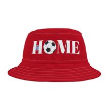 Women&#39;s 2025 England Euro Win Footballs Home Soccer-Themed Bucket Hat | ... - $22.99