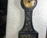 Vintage Capitol Clock Corp. NY USA  Banjo Clock  Patent No 76705  Tested... - $121.15